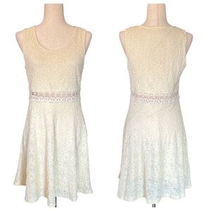 A’reve ivory lace sleeveless dress